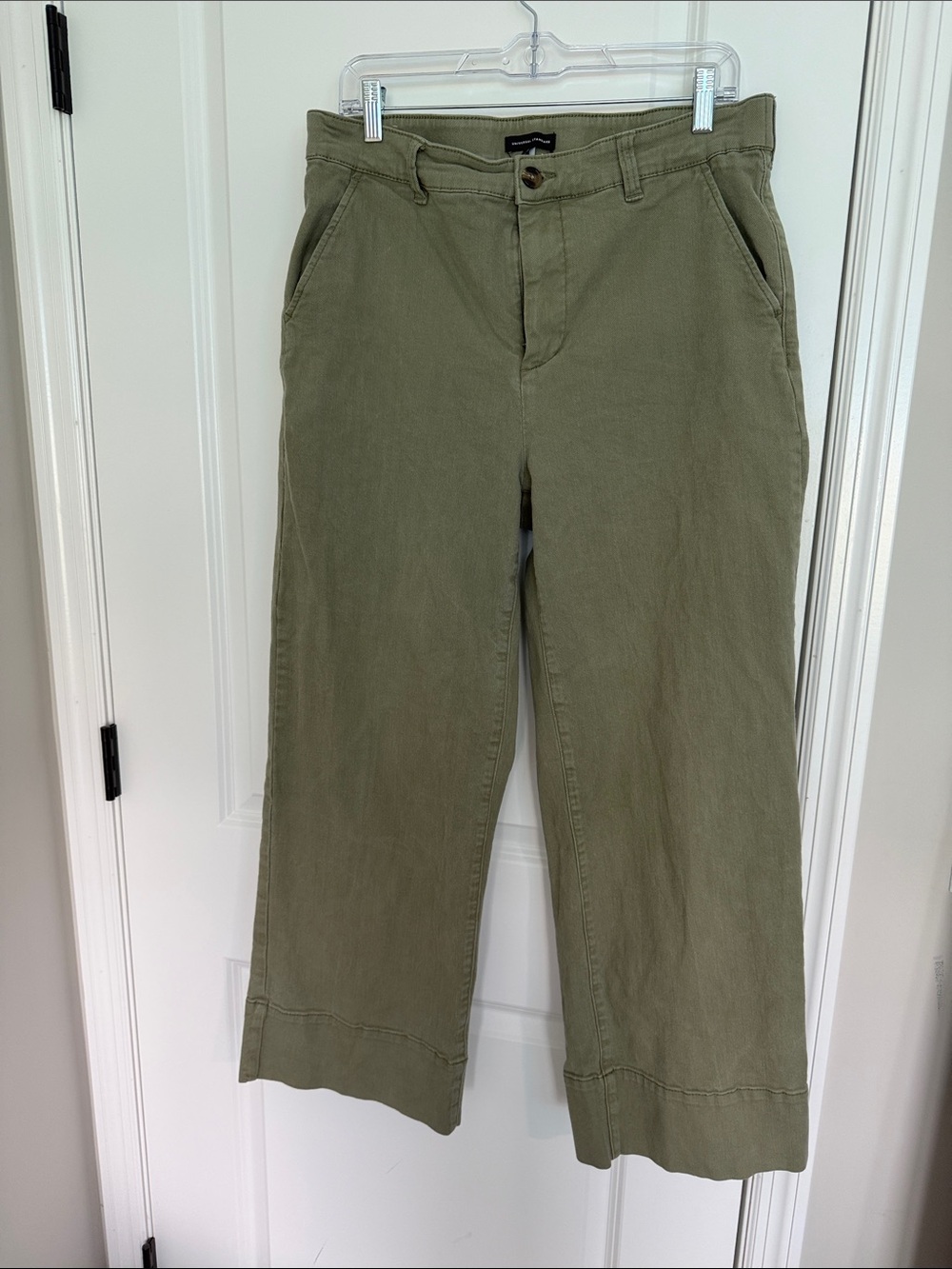 Universal Standard Carol High Rise Stretch Twill Pants - Pistachio